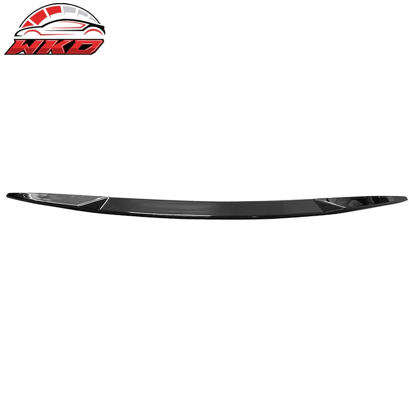 Fits 2021-2024 Kia K5 V Style Gloss Black Rear Trunk Spoiler Wing Lip - ABS