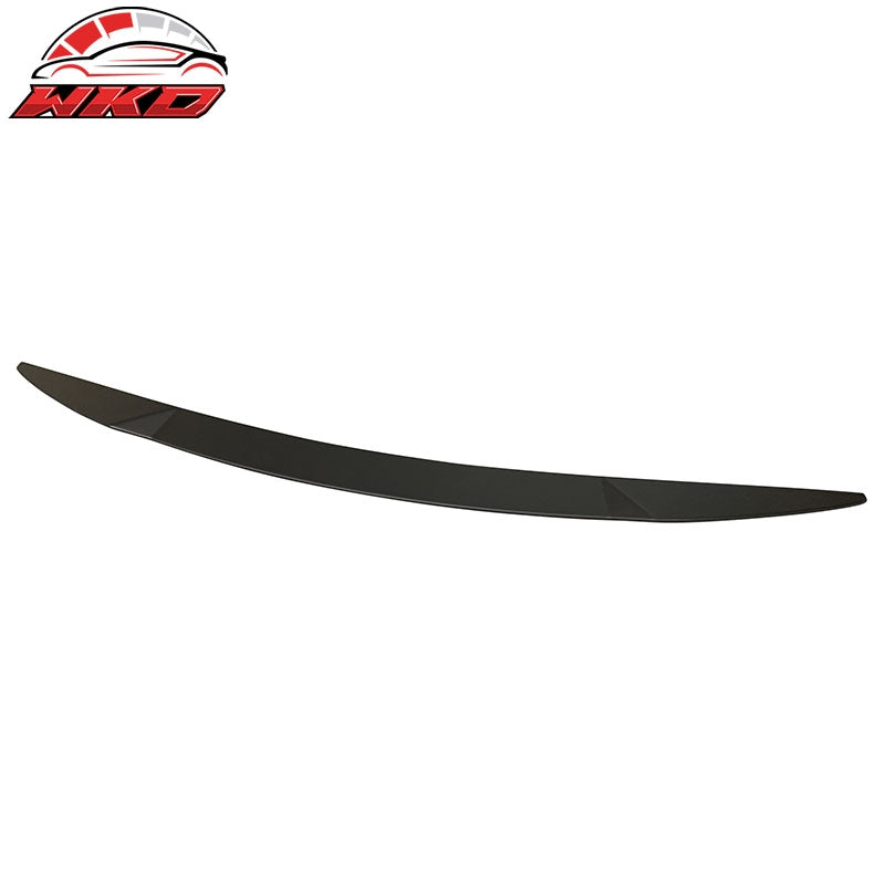 Fits 21-24 Kia K5 V Style Rear Trunk Spoiler Wing Lip ABS Matte Black