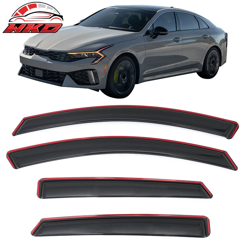 Wholesale 21-26 Kia K5 Window Visors In-Channel Rain Guard Deflector Acrylic Shield
