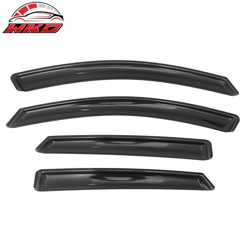 Fits 21-26 Kia K5 Window Visors In-Channel Rain Guard Deflector Acrylic Shield