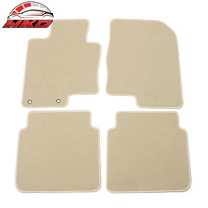 Wholesale 11-15 Kia Optima Nylon Floor Mat Front Rear Anti-Slip Auto Carpet Beige 4PC