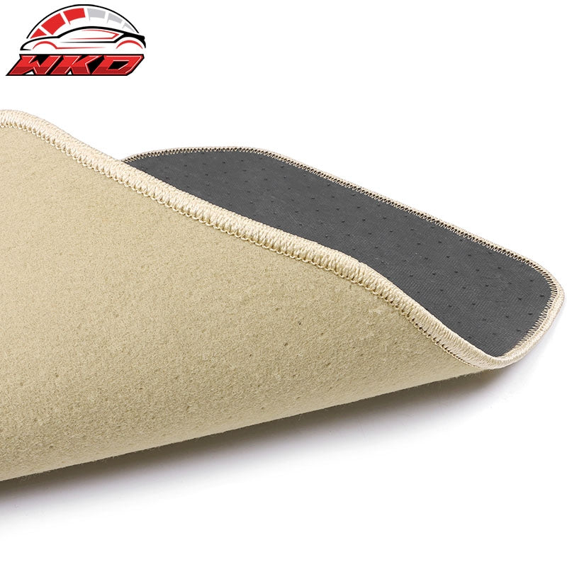 Fits 11-15 Kia Optima Nylon Floor Mat Front Rear Anti-Slip Auto Carpet Beige 4PC