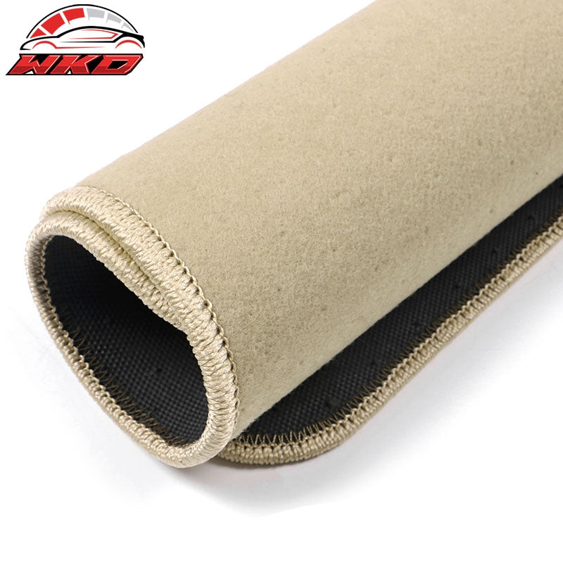 Fits 11-15 Kia Optima Nylon Floor Mat Front Rear Anti-Slip Auto Carpet Beige 4PC