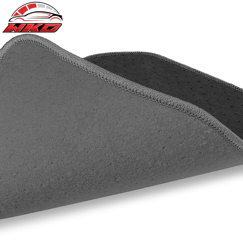 Fits 11-15 Kia Optima Nylon Floor Mats Front Rear Non-Slip Auto Carpet Grey 4PC