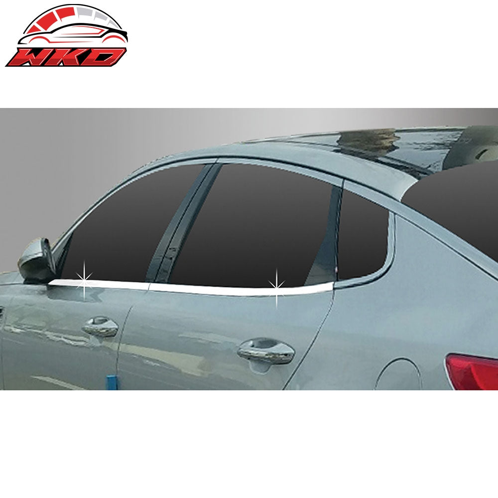 Wholesale 16-17 Kia Optima 4PCS Outer Weatherstrip Window Molding Trim Sill Seal Belt