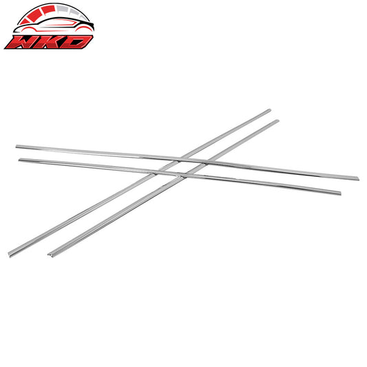 Wholesale 12-15 Kia Rio 4-Door 4PC LH RH Car Outer Window Molding Trim Sill Seal Belt