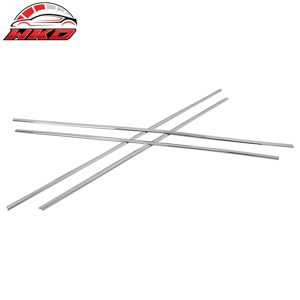 Wholesale 12-15 Kia Rio 4-Door 4PC LH RH Car Outer Window Molding Trim Sill Seal Belt