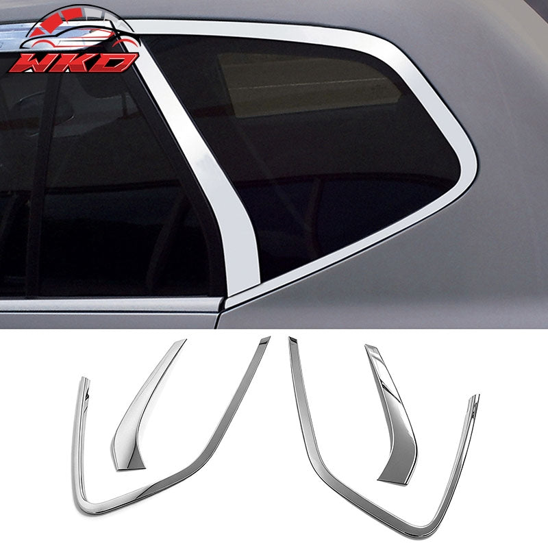 Wholesale 2007-2012 Kia Rondo C Pillar Molding Trims Garnish Cover Chrome ABS 2PCS