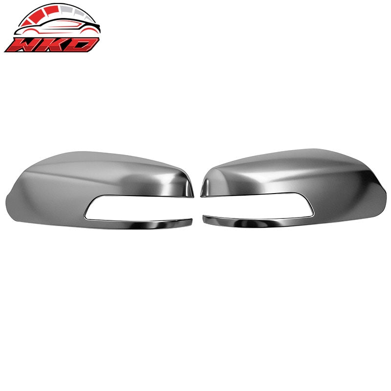 Wholesale Fits 11-15 Kia Sorento 2PC Chrome ABS Mirror Covers Cap w/o Signal Light Cut Out