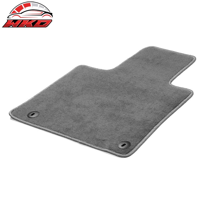 Fits 21-26 Kia Sorento 4-Door Front & Rear Floor Mats Carpet Nylon 3PCS - Gray