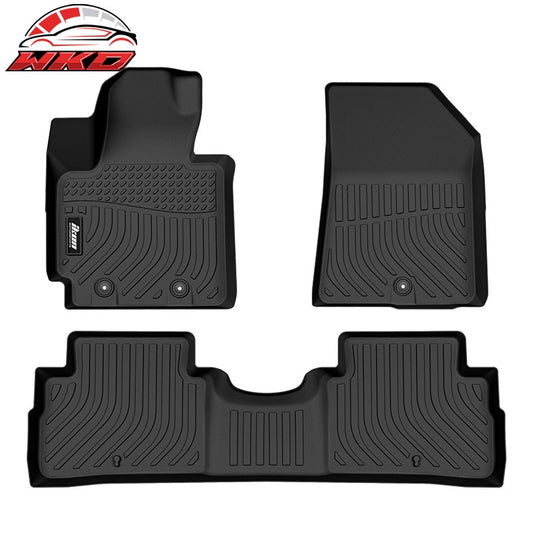 Wholesale 14-19 Kia Soul Hatchback 3D Anti-Slip Floor Mats All Weather TPE Carpet 3PC - Wikond Auto