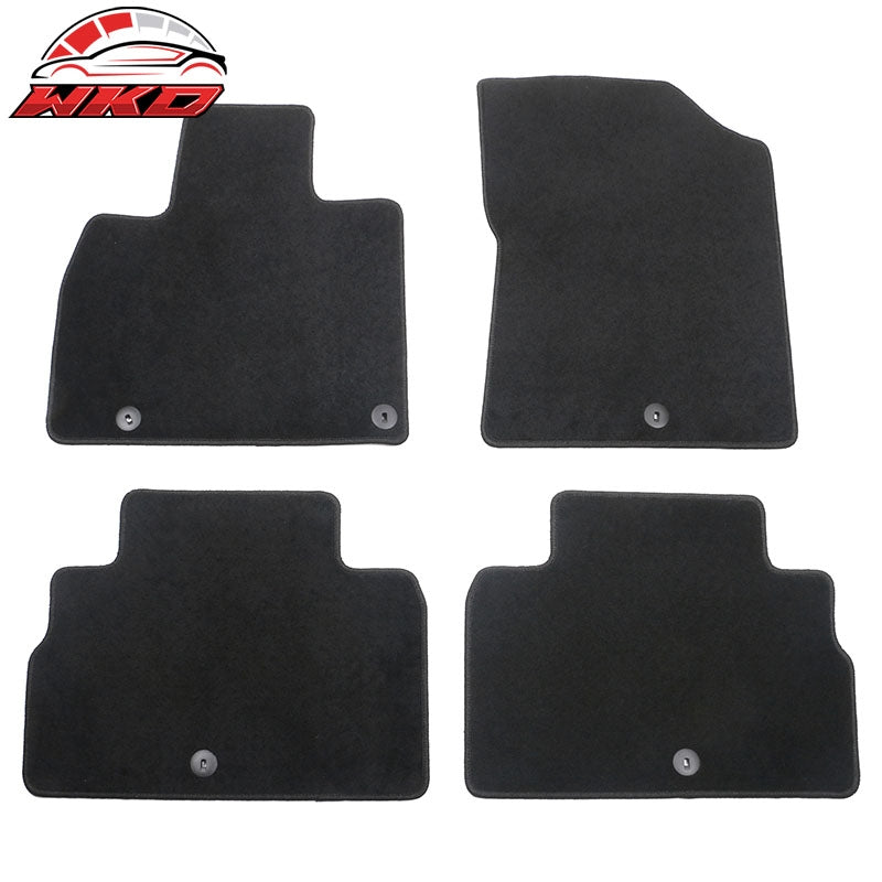 Wholesale 20-25 Kia Telluride 4DR Front & Rear Floor Mats Carpet Nylon 4PCS - Black