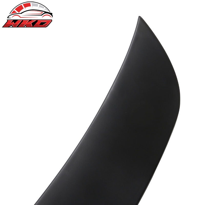 Fits 20-25 Kia Telluride IKON ABS Add-on Trunk Spoiler Middle Lip Matte Black
