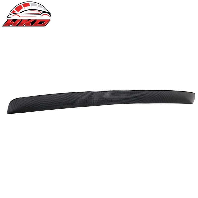 Fits 20-25 Kia Telluride IKON Add-on Trunk Spoiler Middle Lip Carbon Fiber Print