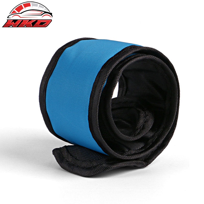 LED Slap Armband Lights Glow Band Wholesale Running 35cm Blue Color