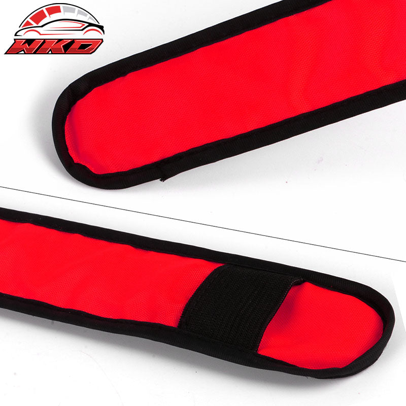 LED Slap Armband Lights Glow Band for Running 35cm Red Color