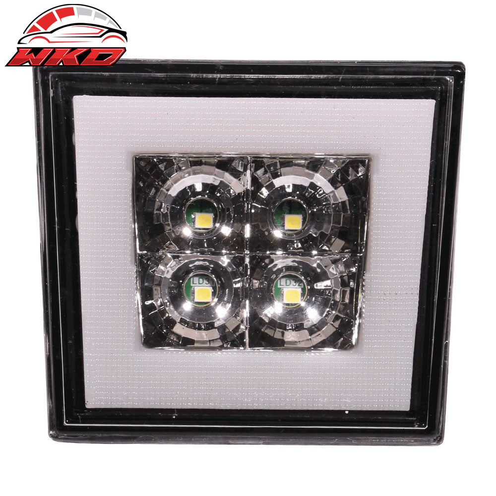 Universal Square Clear LED Rear Tail Third 3RD Brake Lights Stop Safety Lamp | Wholesale