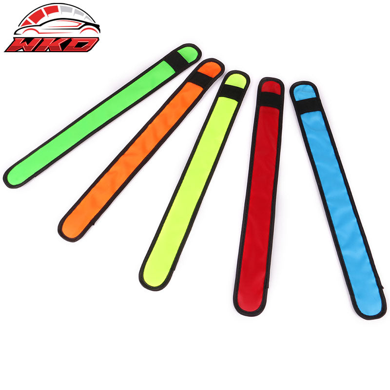LED Slap Armband Lights Glow Safety Band Wholesale Night Running 35cm 5 Colors 5pcs