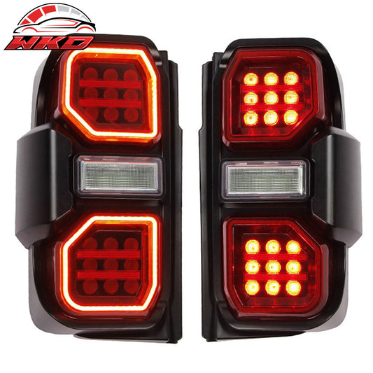21-24 Ford Bronco 2/4 Door Red LED Tail Lights Rear Lamps Assembly Pair | Wholesale
