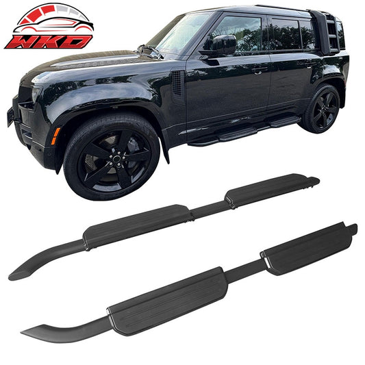 Wholesale 20-26 Land Rover Defender 110 130 OE Style Running Boards Black Aluminum - Wikond Auto