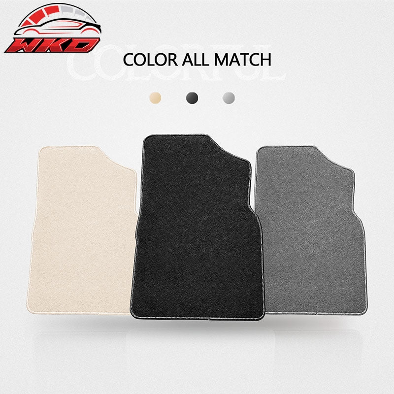 Fits 19-25 Lexus ES300H ES350 Nylon Black Floor Mats Carpet 4PC Set