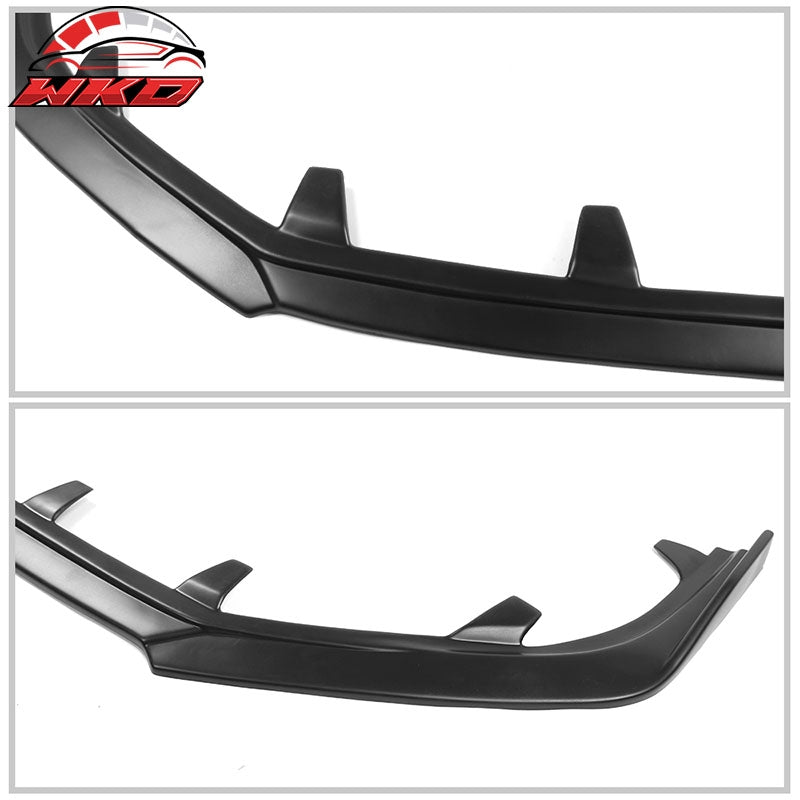 Fits 19-25 Lexus ES350 ES300h IKON Style Front Bumper Lip Spoiler Unpainted PP