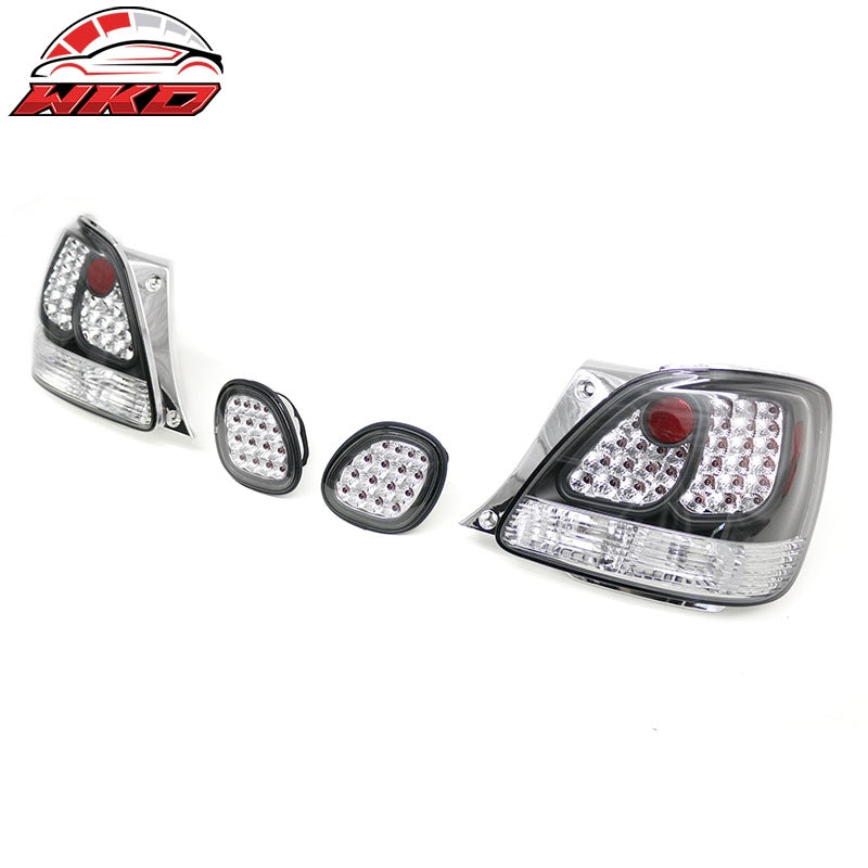 Wholesale 98-05 Lexus GS300/GS400/GS430 RH LH Tail Lights Rear Brake Lamps Clear Lens - Wikond Auto