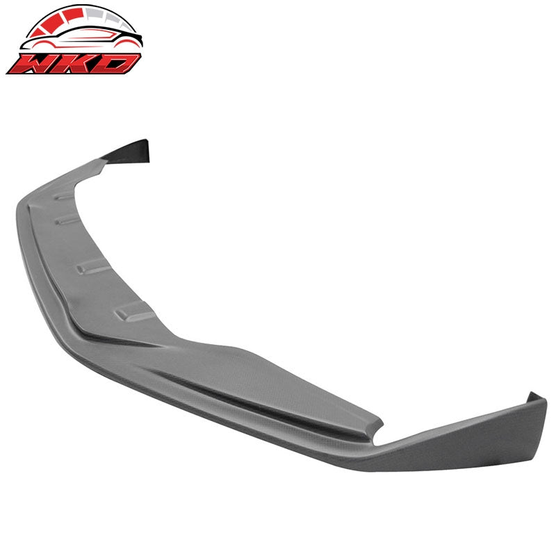 Fits 13-15 Lexus GS350 GS450h F Sport SK Style Front Bumper Lip Carbon Fiber