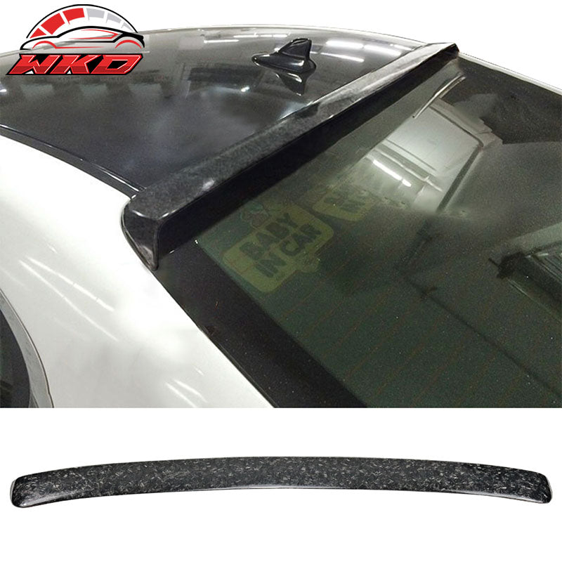Fits 13-18 Lexus GS350 GS450h F Sport Roof Spoiler Forged Matte Carbon Fiber