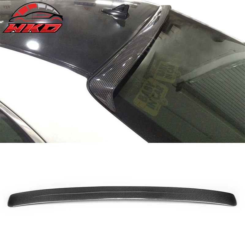 Fits 13-18 Lexus GS350 GS450h F Sport Sedan Rear Roof Spoiler Matte Carbon Fiber