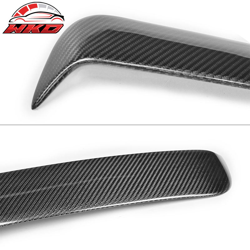 Fits 13-18 Lexus GS350 GS450h F Sport Sedan Rear Roof Spoiler Matte Carbon Fiber