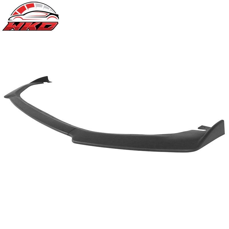 Fits 14-16 Lexus IS Base Front Bumper Lip Spoiler Splitter 3PCS Matte Black PP