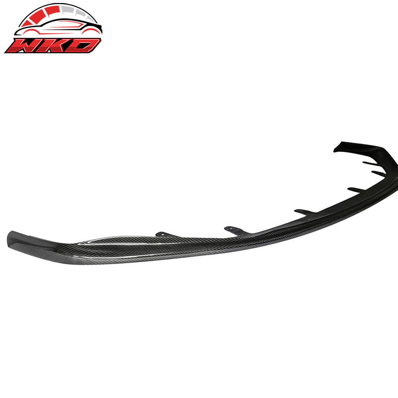 Fit 14-16 Lexus IS250 IS350 IS300 F-Sport Carbon Fiber Front Bumper Lip Spoiler