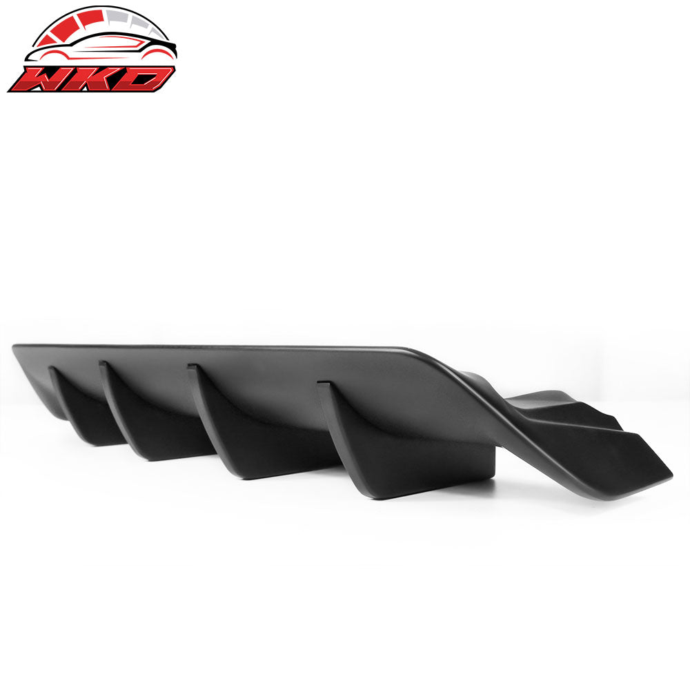 Fits 17-20 Lexus IS F Sport Type A Rear Bumper Lip Diffuser Spoiler Matte Black