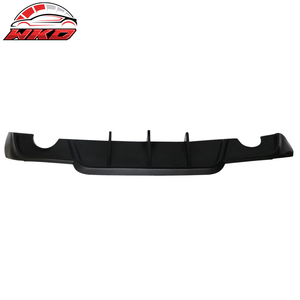 Fits 14-16 Lexus IS250 IS350 IS300 W Style Rear Bumper Lip Shark Fin Diffuser PU