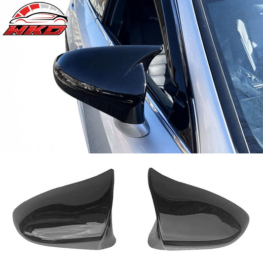 Wholesale 14-20 Lexus IS Sedan M Style Rear View Mirror Covers Caps Gloss Black ABS - Wikond Auto
