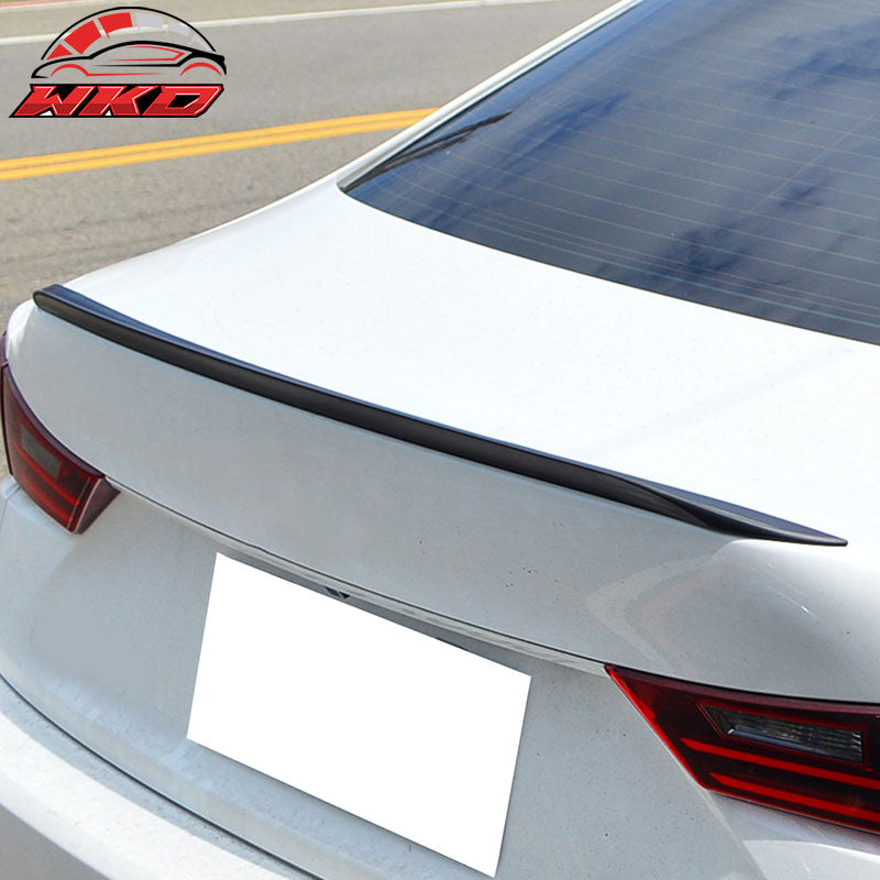 Fits 14-16 Lexus IS250 IS350 Unpainted Trunk Spoiler - PU Flexible
