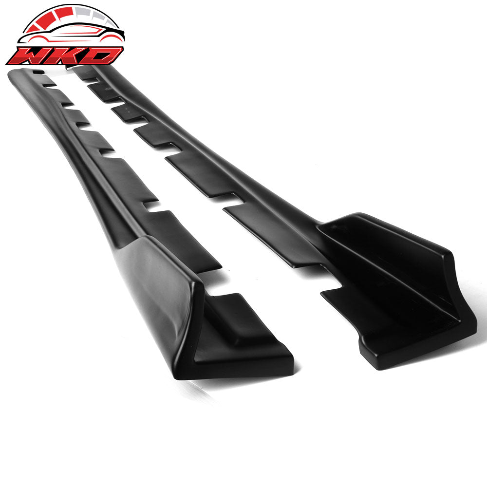 Fits 14-20 Lexus IS250 IS300 IS350 AR Style Side Skirts Matte Black - PP