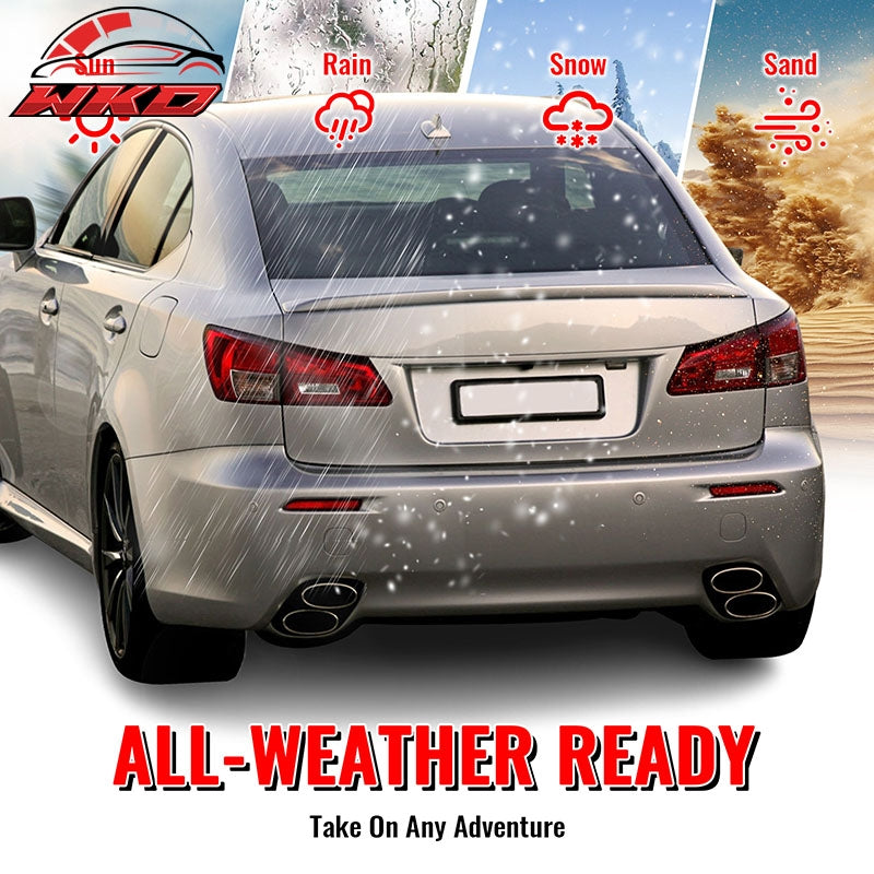 Wholesale 06-13 Lexus IS250 IS350 IS F Style Rear Bumper Cover W/Muffler Tip & Bezel - Wikond Auto