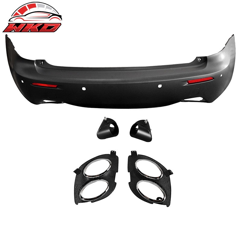 Wholesale 06-13 Lexus IS250 IS350 IS F Style Rear Bumper Cover W/Muffler Tip & Bezel - Wikond Auto