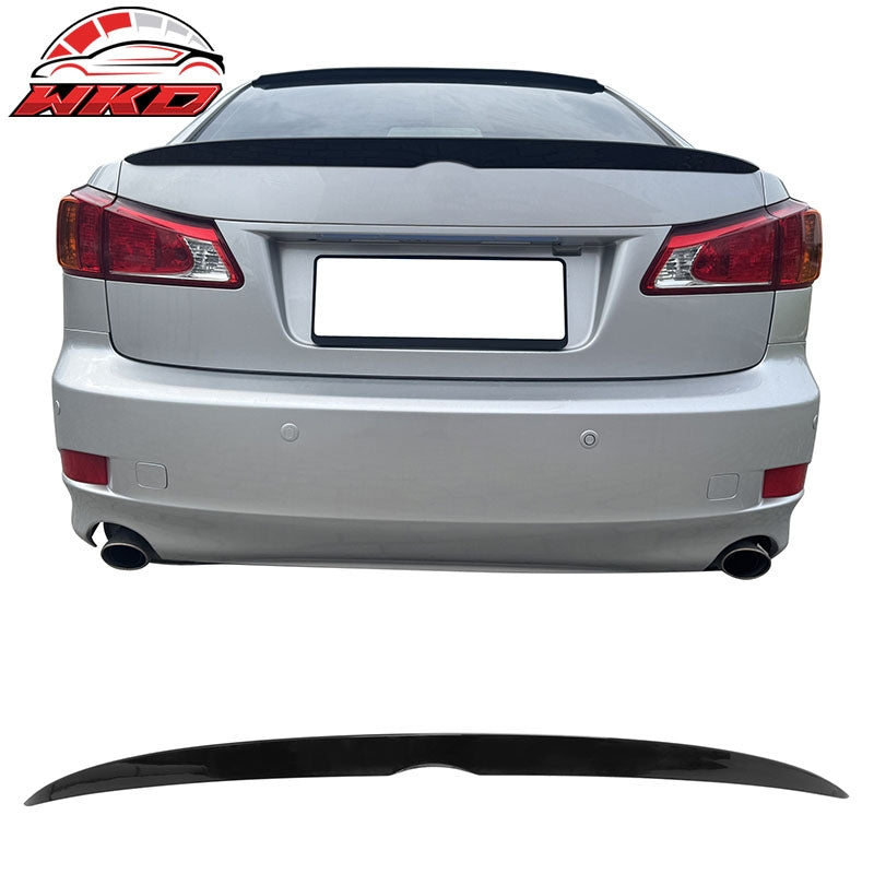 Wholesale 06-13 Lexus IS250 IS350 IS F Sedan OE Style Rear Trunk Spoiler Gloss Black