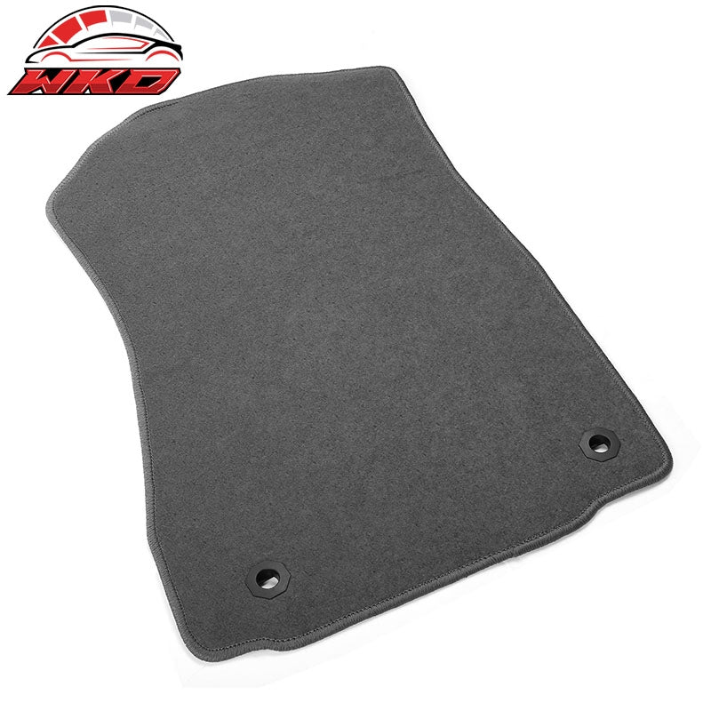For 14-26 Lexus IS250 IS350 RWD Nylon Floor Mats Liner Gray Front Rear Carpet