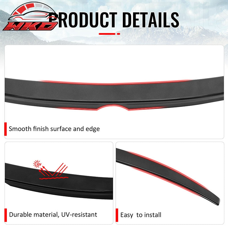 Fits 06-13 Lexus IS250/IS350 Sedan C Style Rear Trunk Spoiler Wing Painted Black