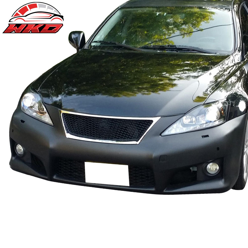 Fits 06-09 Lexus IS250 IS350 Front Bumper Cover Conversion With PDC - PP