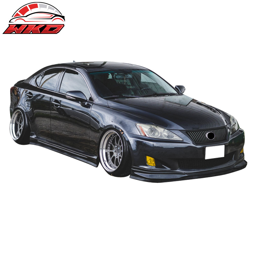 Fits 06-10 Lexus IS250 IS350 Sedan 4Dr 2PCS Front Fog Lights Amber/Yellow Lamp