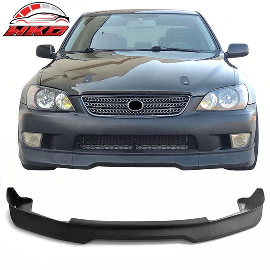 Wholesale 01-05 Lexus IS300 GR Style Front Bumper Lip Spoiler Matte Black PP 3PCS Set - Wikond Auto