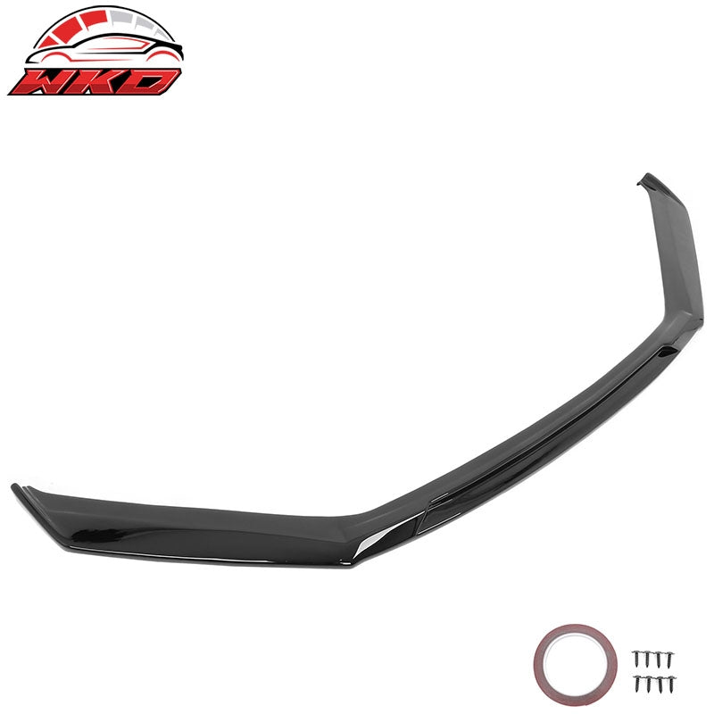 Fits 21-25 Lexus IS300 IKON Front Bumper Lip Gloss Black Chin Spoiler Splitter