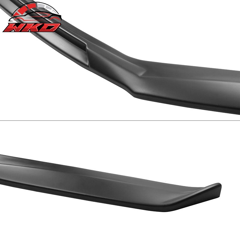 Fits 21-25 Lexus IS300 IKON Front Bumper Lip Matte Black Chin Spoiler Splitter