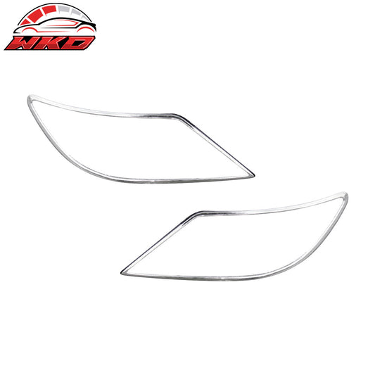Wholesale 10-12 Lexus LS460 LS600h Chrome ABS Front Headlight Bezels Covers 2PCS Set