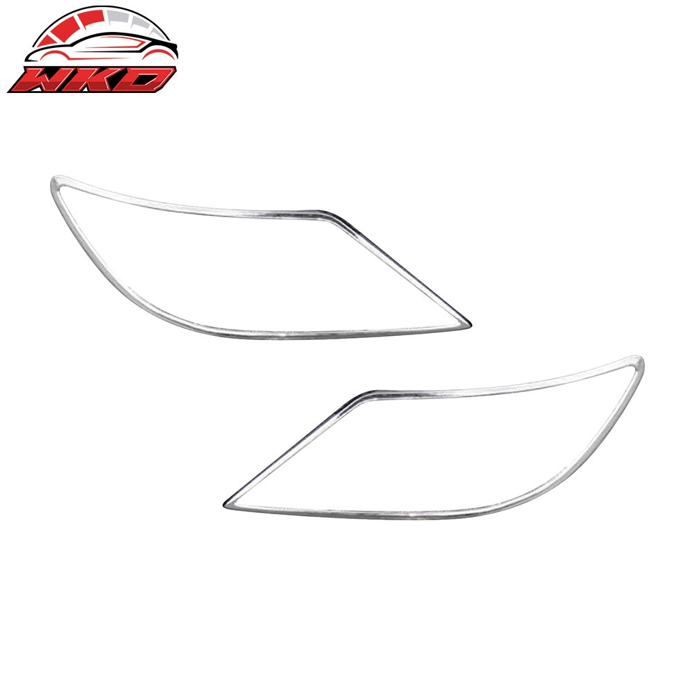 Wholesale 10-12 Lexus LS460 LS600h Chrome ABS Front Headlight Bezels Covers 2PCS Set